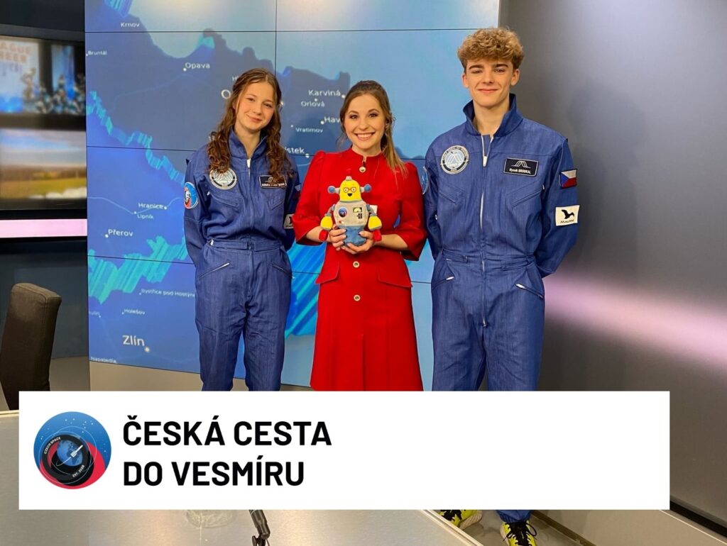 Our little robot Kit, the hero of the Kosmix series and the upcoming feature film Kosmix: Secret Mission, has gone further than any Czech animated character before him. He became an official crew member of the historic first-ever Czech Zero-G flight, which took off from Prague in March 2025 as part of the national